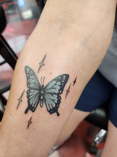 Explore rattlesnake tattoo ideas, creative tattoo ideas in Buffalo, available at East Coast Ink