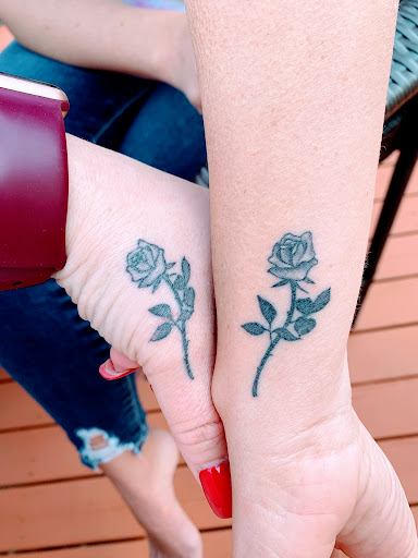 Explore head tattoo ideas, creative tattoo ideas in Covington, available at River Ratz Tattoo
