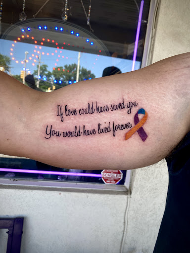 Explore superhero tattoo ideas, creative tattoo ideas in Ocean View, available at Moonlight Tattoo