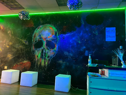 Explore stitch tattoo ideas, creative tattoo ideas in Brooklyn, available at Club Inked Tattoos & Piercings