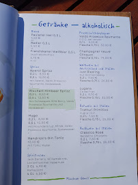 Restaurant Rischart Café am Marienplatz à Munich (le menu)