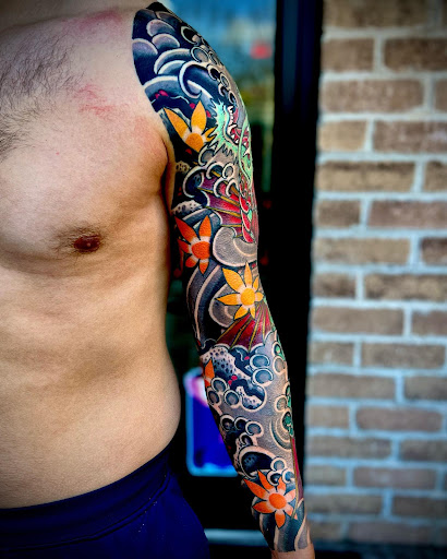 Explore indonesian tattoo ideas, creative tattoo ideas in Virginia Beach, available at Salt Water Tattoo