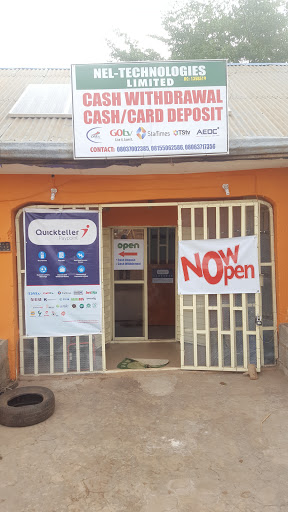 NEL-TECHNOLOGIES LIMITED, SHOP 11, GAZA PLAZA OPPOSITE AZHATA ECWA PLAZA, AZHATA, ABUJA AZHATA, 900108, Abuja, Nigeria, ATM, state Nasarawa