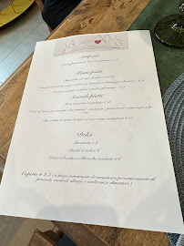 Carte du Bar Trattoria Miramonti à Tarvisio