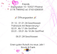 Friends à Pfreimd menu