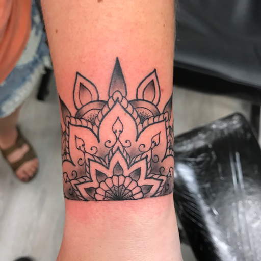 Explore fibromyalgia tattoo ideas, creative tattoo ideas in Tulsa, available at Electric Gnome Tattoo