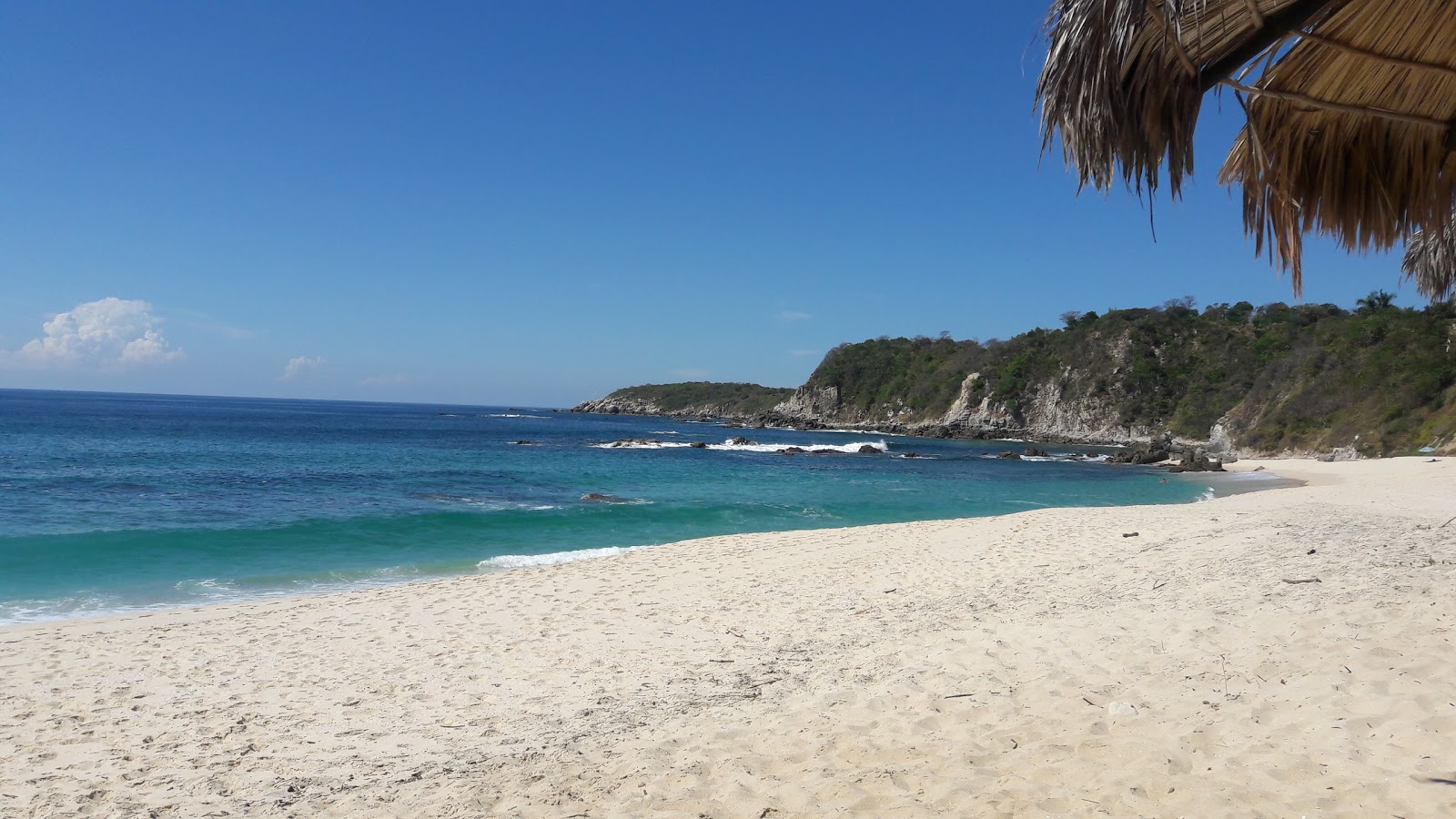Photo of Salchi beach amenities area