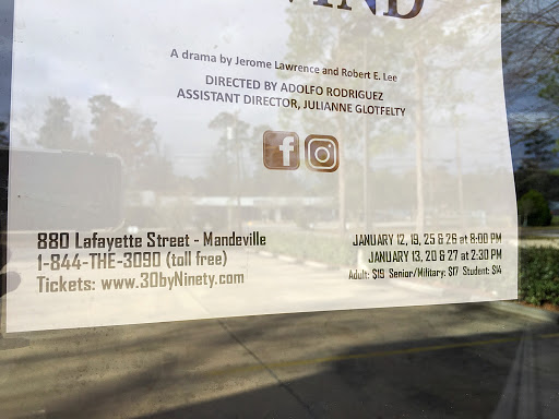 Performing Arts Theater «30 by Ninety Theatre», reviews and photos, 880 Lafayette St, Mandeville, LA 70448, USA