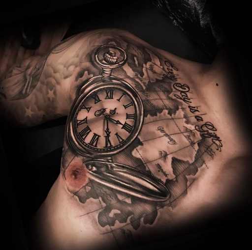 Explore two sons tattoo ideas, creative tattoo ideas in Oakland Gardens, available at Art House Collective