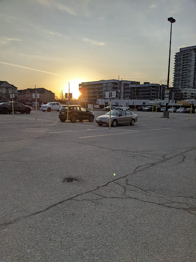 Port Credit GO Station Parking Lot