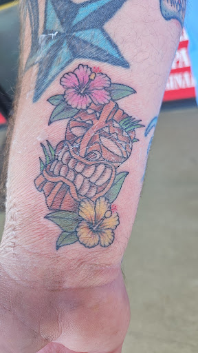 Explore country tattoo ideas for men, creative tattoo ideas in Lahaina, available at Sweet Trade Tattoo