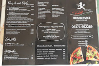 Menu du Trulli à Ramstein-Miesenbach