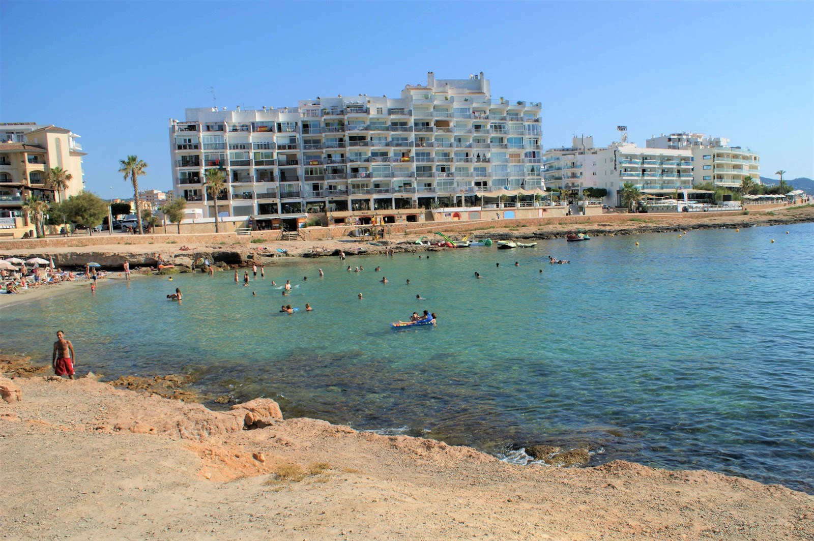 Calo el Moro'in fotoğrafı turkuaz saf su yüzey ile