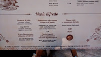 Il Vero Alfredo à Rome menu