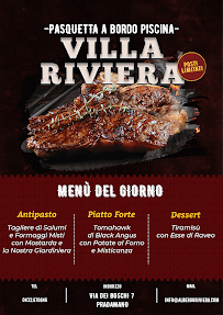 Restaurant Villa Riviera Albergo Ristorante à Pradamano - menu / carte