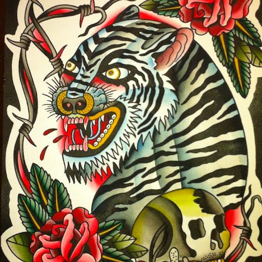 Explore traditional forearm tattoo ideas, creative tattoo ideas in Monroe, available at No Cross No Crown Tattoo Company