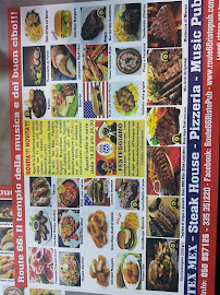 Route 66 à Asciano Pisano menu