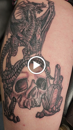 Explore sacred geometry tattoo ideas, creative tattoo ideas in Williamston, available at Lucky Tiger Tattoo studio