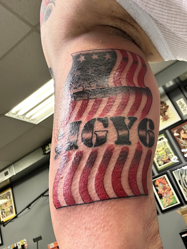 Explore circus tattoo ideas, creative tattoo ideas in Bensalem, available at Electric Honor Tattoo Co.