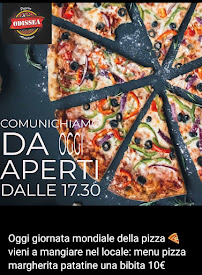 Menu / carte de Odissea à Pescara