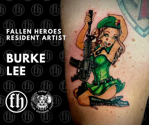 Explore cross tattoo ideas forearm, creative tattoo ideas in Colorado Springs, available at Fallen Heroes Tattoo & Piercing (Colorado)