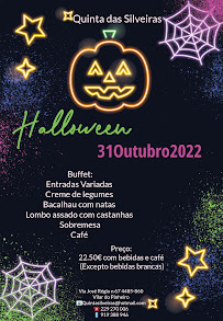 Restaurant Quinta das Silveiras à Vilar do Pinheiro (la carte)