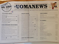 Menu / carte de Uo - Man Pub & Pizzeria à Porto Pozzo