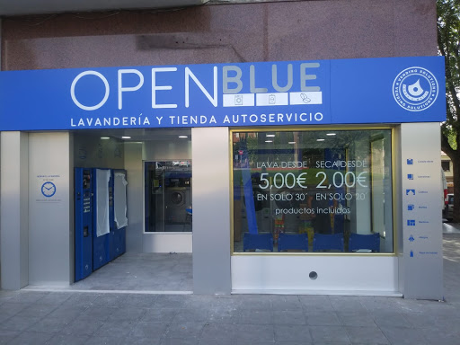 Open Blue – Lavandería Autoservicio