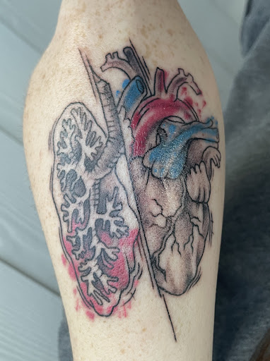 Explore trigun tattoo ideas, creative tattoo ideas in Nashville, available at ArtWerks Studios