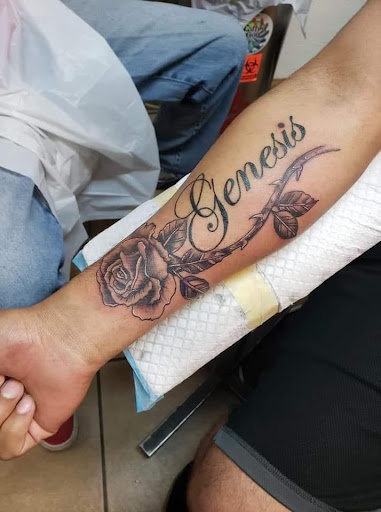 Explore persephone tattoo ideas, creative tattoo ideas in Elko, available at Tom Custom Tattoos and Body Piercing Studio