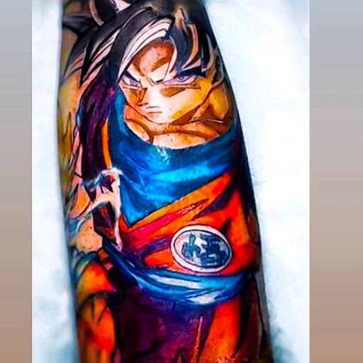 Explore halloween tattoo sleeve ideas, creative tattoo ideas in Vancouver, available at Studio X Tattoos & Piercings