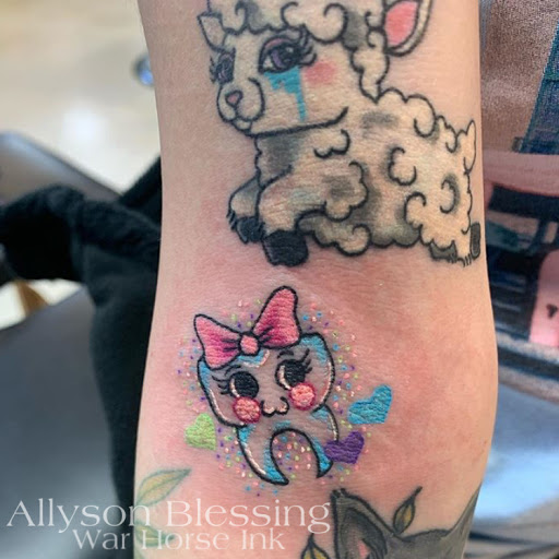 Explore dragon tattoo ideas for females, creative tattoo ideas in Kent, available at War Horse Ink