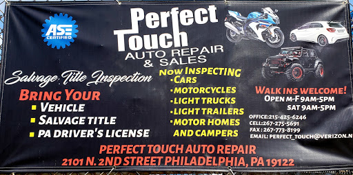 Tire Shop «Perfect Touch Auto Repair», reviews and photos, 2101 N 2nd St, Philadelphia, PA 19122, USA