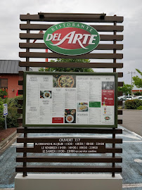 Del Arte à Blagnac menu