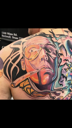 Explore rapper tattoo ideas, creative tattoo ideas in Forney, available at Supernatural Tattoo Studio