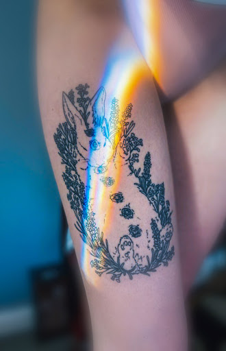 Explore code tattoo ideas, creative tattoo ideas in Ludlow, available at Lair O Lilith Tattoo Shop