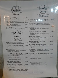 Petiscas à Ponte de Lima menu