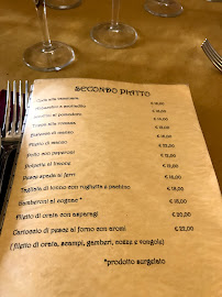 Trattoria Da Teo à Rome menu