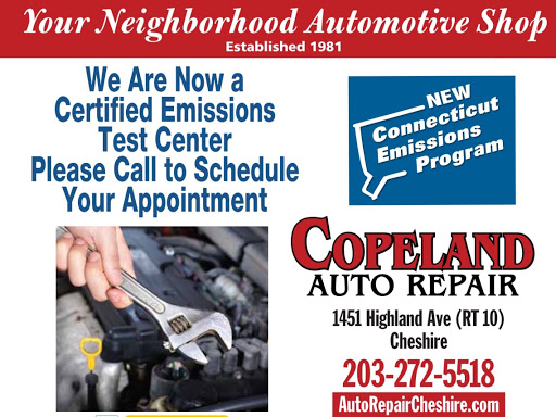 Auto Repair Shop «Copeland Auto Repair», reviews and photos, 1451 Highland Ave, Cheshire, CT 06410, USA