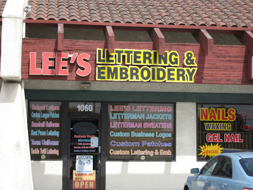 Lee's Lettering & Embroidering