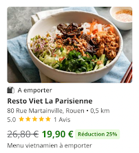 Nouille du Restaurant vietnamien La Parisienne à Rouen - n°8