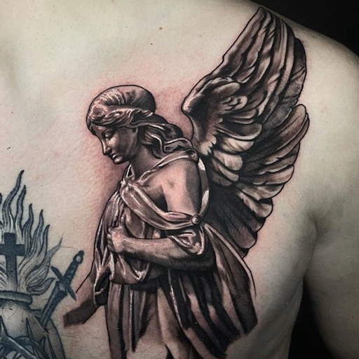 Explore cartoon tattoos ideas, creative tattoo ideas in San Antonio, available at Firme Copias Tattoo Studio