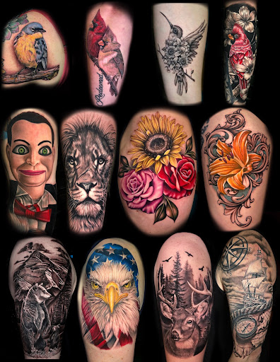 Explore seraphim tattoo ideas, creative tattoo ideas in Pearcy, available at Studio 621 Tattoo