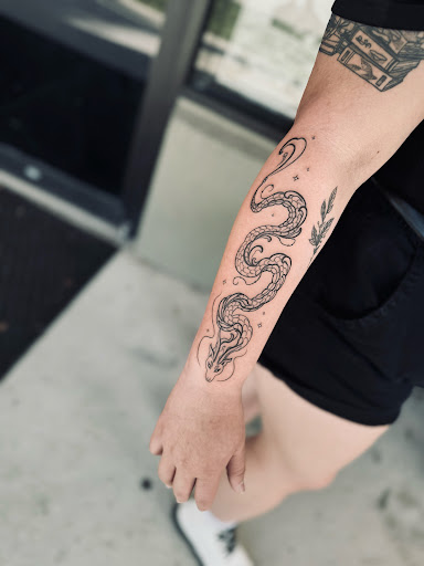 Explore tattoo ideas water, creative tattoo ideas in Saint Petersburg, available at Lucky You Tattoo