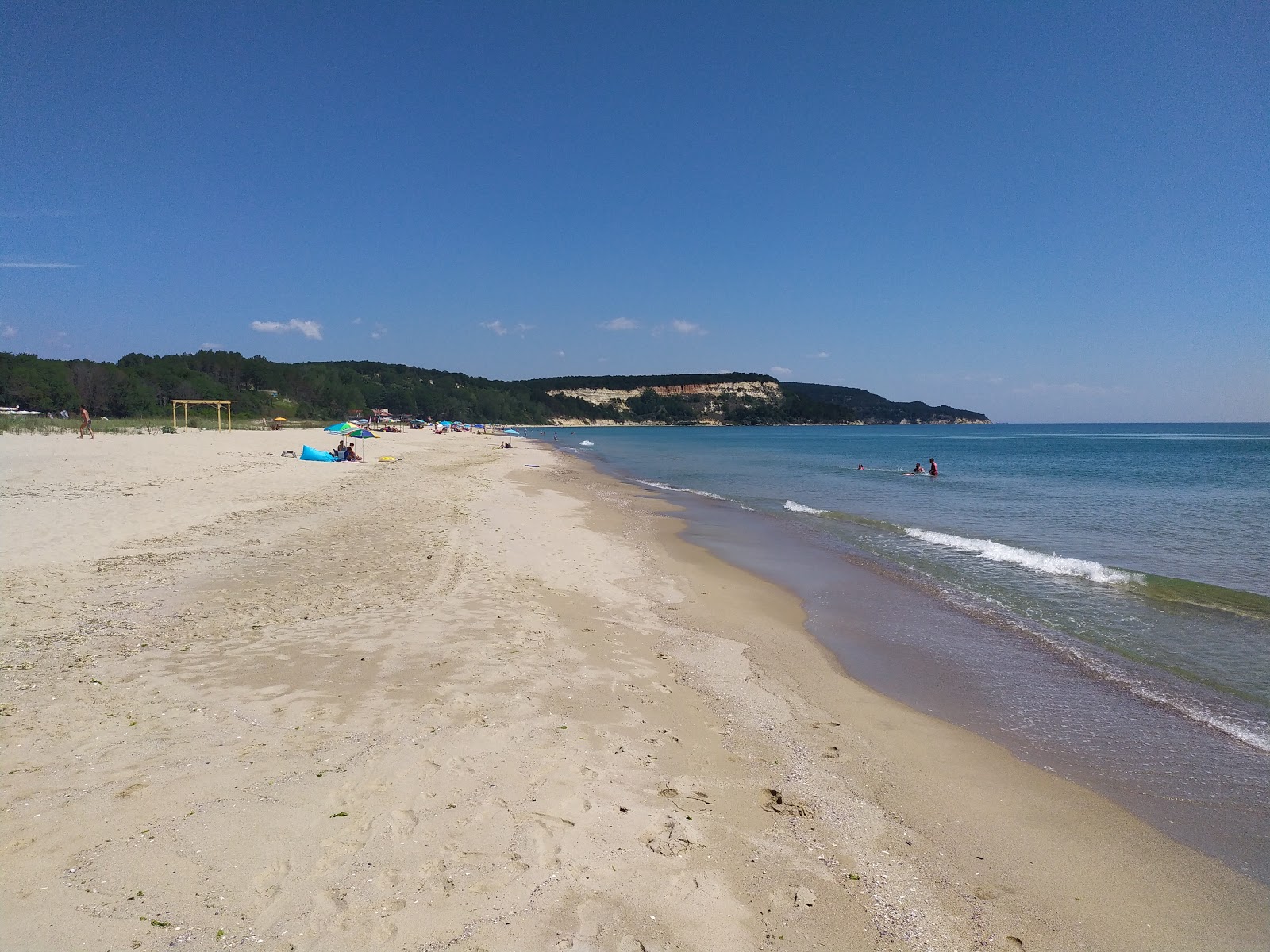 Zdjęcie Kamchiya beach z powierzchnią biały piasek