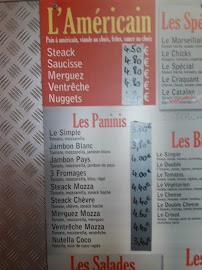 New French Burger à Tarbes carte