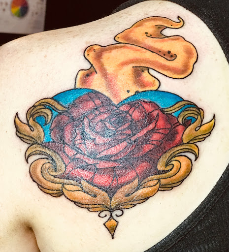 Explore wrist tattoo cover up ideas, creative tattoo ideas in Jonesboro, available at Gallery Of Ink Tattoo Shop