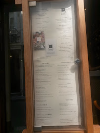 YOOM Rive Gauche à Paris menu