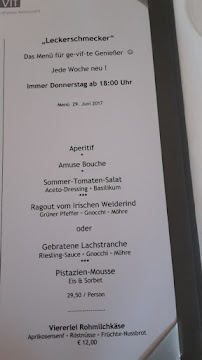 Menu du vif das kleine Restaurant à Lüdenscheid