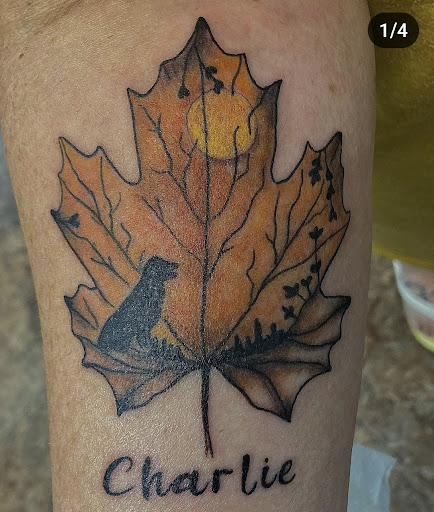 Explore back of arm tattoo ideas, creative tattoo ideas in Lufkin, available at Blue Lotus Tattoo & Piercing